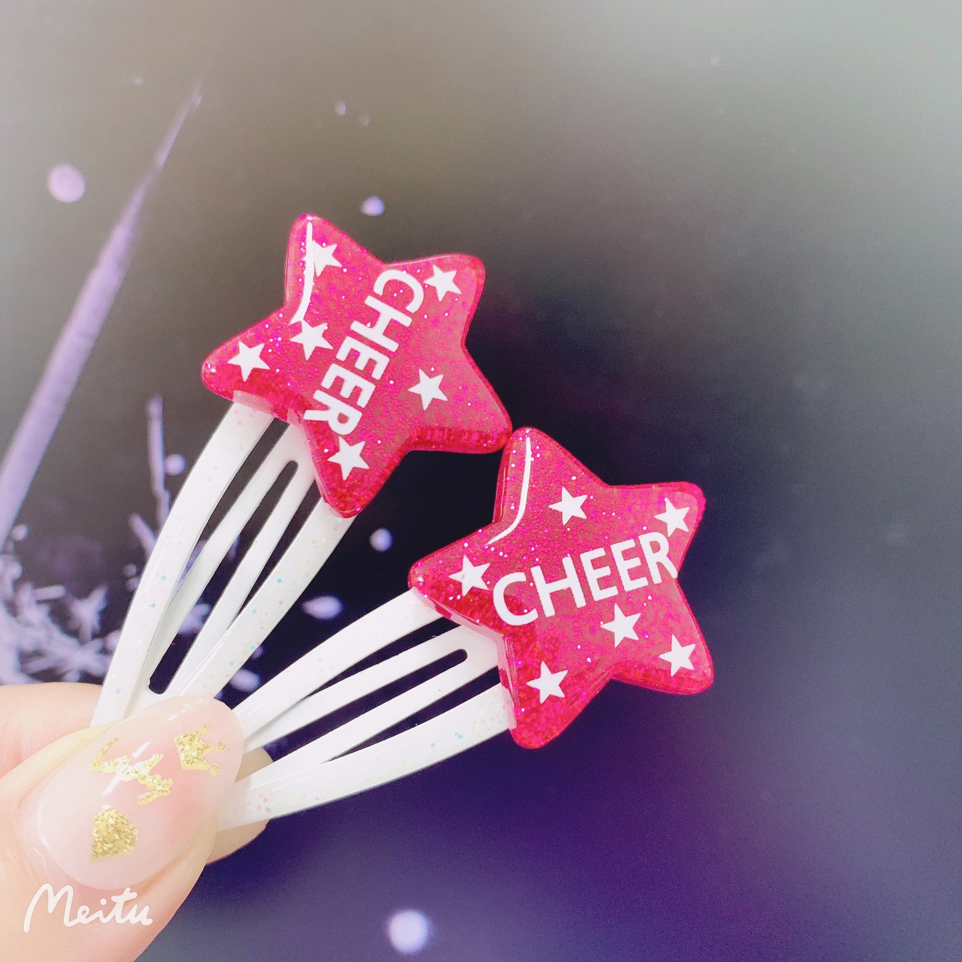 Wholesale 5cm Sequin Hair Clip Kids Gift Set